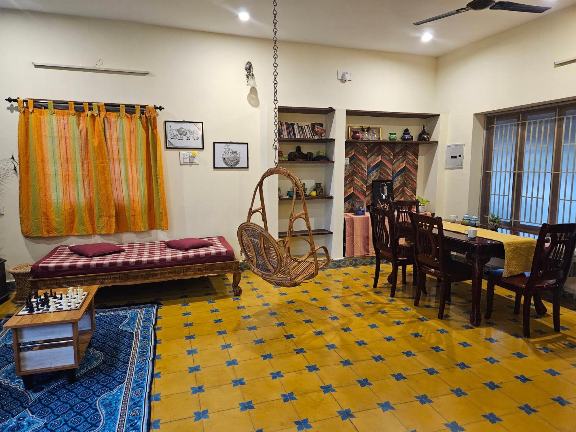 A Chettinad Villa In Coimbatore On The Way To Adiyogi And Nearer To Maruthamalai Exterior foto