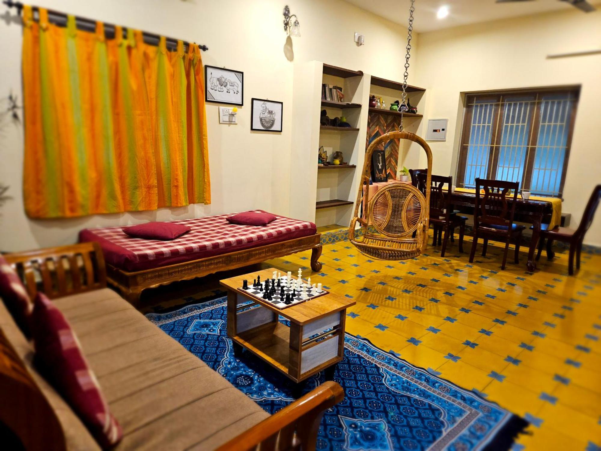 A Chettinad Villa In Coimbatore On The Way To Adiyogi And Nearer To Maruthamalai Exterior foto